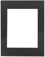 20 11x14 4-ply mat mattes BLACK for 4x6 Photo picture