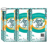 April Soft Premium Facial Tissues (6 Pack) (Pack of 3)