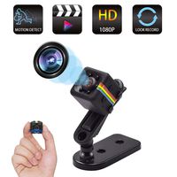 Spy Camera Wireless Hidden Camera, Mini Cop Cam As Seen On TV, Smallest Body Cam, Covert Small Security Camera for Car, Nanny Cam/Housekeeper with Night Vision and Motion Detection, Built-in Battery