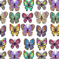 Colorful Butterfly Gift Wrapping Tissue Paper for Art DIY Crafts in Bulk # 289-10 Lg Sheets Size 20" x 30"