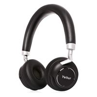 Yeitur Bluetooth Headphones with Mic Wireless Headphones On-Ear, Ultra Comfortable Protein Earpads Rotatable, HiFi Stereo Headset, Wired and Wireless Dual Mode PC/Cell Phones/TV