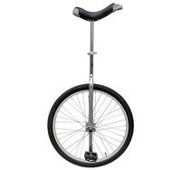 Fun 24 Inch Wheel Chrome Unicycle with Alloy Rim