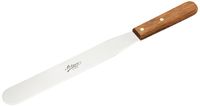 Ateco 1375 Straight Spatula with 10-Inch Stainless Steel Blade, Wood Handle