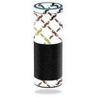 MightySkins Skin Compatible with Amazon Echo/Amazon Echo Plus wrap Cover Sticker Skins Mustache