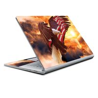 MightySkins Skin Compatible with Microsoft Surface Book 2 13" (2017) - Bald Eagle | Protective, Durable, and Unique Vinyl Decal wrap Cover | Easy to Apply, Remove, and Change Styles | Made in The USA