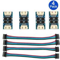 TL Smoother Addon Module, BCZAMD TL Smoother Kit Signal Filter Stabilizer Module for Pattern Elimination Motor Clipping Filter 3D Printer Stepper Motor Drivers Terminator Reprap MK8 I3 Ender 3, 4Pcs