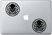 Cthulhu Badge ArcDecals78600381 Set Of Two (2x) , Decal , Sticker , Laptop , Ipad , Car , Truck