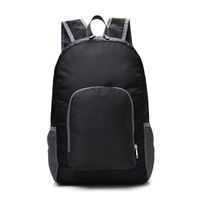 Hot Sale! Clearance! Men Women Bag,Todaies Neutral Fashion Solid Color Zipper waterproof Nylon Shoulder Bag Backpack (30cm(L)43cm(H)16cm(W), Black)