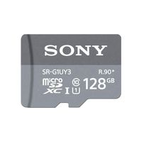 Sony SR-G1UY3A/GT High Speed 128GB Class 10 Micro SDXC UHS-I Memory Card up to 90MB/ s with Adapter