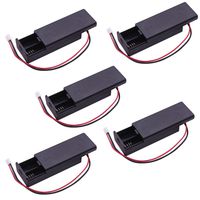 WIshioT 5pcs 2 AAA Battery Holder Case Shell Box 3V PH2.0 with Wire Leads and ON/Off Switch, Power for BBC Micro:bit microbit Kids Python Education