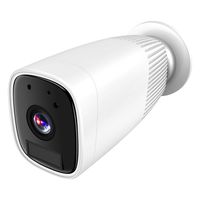 16GB Preinstalled Wireless Battery Powered Security Camera, Amzpas 2.4Ghz Rechargeable Outdoor Camera, 1080p Night Vision IP66 Waterproof Outdoor Security Camera with PIR Motion Sensor, Two Way Audio