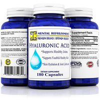 Mental Refreshment: Hyaluronic Acid - 100mg 180 capsules (1 Bottle)