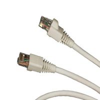 Leviton 5G460-20W GigaMax 5E Standard Patch Cord, Cat 5E, 20 Feet Length, White