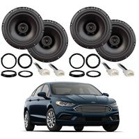 Compatible with Ford Fusion 2013-2019 Factory Speaker Upgrade Package Harmony R65 Speakers New
