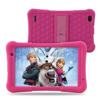 [Upgraded] Dragon Touch Y80 8 inch Kids Tablet, Quad-Core Processor, 8" IPS HD Display, 2GB RAM 16GB, Android 8.1 Oreo Tablets, Kidoz Pre-Installed with All-New Disney Content - WiFi Only 2019 - Pink