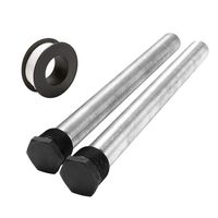 Pakesi RV Water Heaters Magnesium Anode Rod, Extends the Life of Suburban and Mor-Flo Water Heaters Tank-3/4"NPT threads 9.25 length-2pack