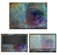 decalrus - Protective Decal Galaxy Skin Sticker for Dell Inspiron i7386 / 7386 (13.3" Screen) case Cover wrap DEinspiron13_I7386-74