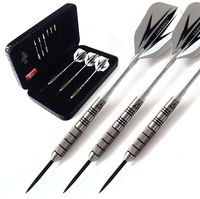 CUESOUL 30/28/26 Grams Tungsten Steel Tip Darts Set 95% Tungsten