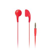 iLuv iEP205RED Bubble Gum 2 Flexible, Jelly-Type Stereo Earphones - Red