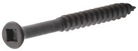 Square Drive Black Phosphate Trim Screws #6 x 2-1/4"