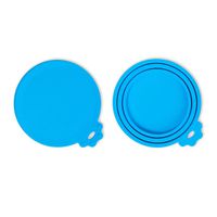 SACRONS-Can Covers/2 Pack/Universal Silicone Can Lids for Pet Food Cans/Fits Most Standard Size Dog and Cat Can Tops/100% FDA Certified Food Grade Silicone & BPA Free