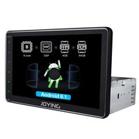 Android Car Radio - JOYING Android 8.1 4GB + 64GB 8" Single Din Car Stereo with 4G SIM Card Slot/Bluetooth/WiFi/DSP/SPDIF/Android Auto/Fast Boot/DVR/Rearview Camera/OBDII