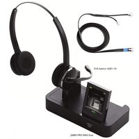 Jabra PRO 9465 Duo Wireless Headset with EHS Aastra 14201-10 Cable, Bundle for Astra & Other Phones