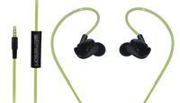 Emerson Wired Sweat Proof Earbuds Headphones with Universal Mic and Remote and Secure Fit Ear hook ER106005