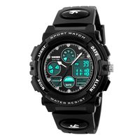 Dodosky Boy Toys Age 5-12, LED 50M Waterproof Digital Sport Watches for Kids Birthday Presents Gifts for 5-13 Year Old Boys - Black
