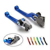 AnXin CNC Billet Pivot Brake Clutch Levers For YZ125/250 15-19 YZ250F 09-19 YZ125X 17-19 YZ250X 16-17 YZ450F 09-19 YZ450FX 19 Blue
