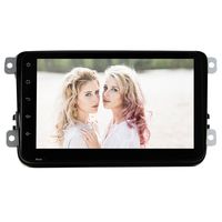 Double Din Android 6.0 Marshmallow Car Stereo no DVD Player In Dash GPS Navigation 8'' HD Touch Screen Bluetooth RDS Radio Receiver Mirrorlink 1080P Wifi 3G/4G Internet Cam-in for VW PASSAT GOLF JETTA