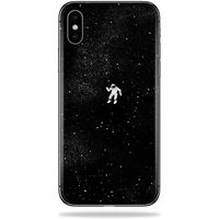 MightySkins Skin Compatible with Apple iPhone X - Gravity | Protective, Durable, and Unique Vinyl Decal wrap Cover | Easy to Apply, Remove, and Change Styles | Made in The USA