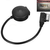 Moker Bluetooth Car Kit for Mercedes-Benz,Media-in Inerface MMI to Bluetooth CSR Chipset USB Flash Charger MP3 Music Cable for in car iPod Integration (MMI Connector)