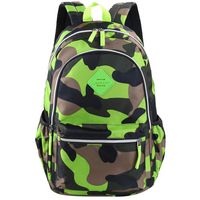 Vbiger Girl's & Boy's Backpack for Middle School Cute Bookbag Outdoor Daypack (Green(camouflage))