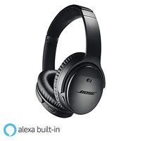 Bose QuietComfort 35 II Wireless Bluetooth Headphones, Noise-Cancelling, with Alexa voice control, enabled with Bose AR - Black