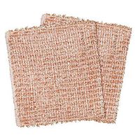 REDECKER Copper Cleaning Cloth, Set of 2, Durable and Non-Abrasive Scrubber, Machine Washable, Made in The Netherlands