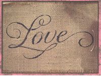 Michael's Inspirational Set of 6 Blank Notecards ~ Love (3.75" x 5"; White Envelopes)