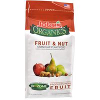 Jobe's Organics 9227 Fruit & Nut Granular Fertilizer, 4 lb, Brown