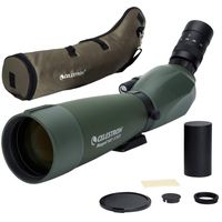 Celestron Regal M2 80ED Spotting Scope - Fully Multi-Coated Optics - Hunting Gear - ED Objective Lens for Bird Watching, Hunting and Digiscoping - Dual Focus - 20-60x Zoom Eyepiece