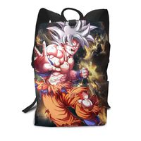 Songoku Ultra Instinct Casual Backpack Daypack Laptop Bag School Bag BookBag