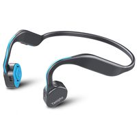 Bone Conduction Headphones Yamipho Open-Ear Wireless Bluetooth 5.0 Headphones Titanium Sports Lightweight Sweatproof with Mic Outdoor for iPhone Android Device Running Driving Working