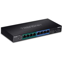 TRENDnet 8-Port Gigabit EdgeSmart PoE+ Switch, 60W PoE Power Budget, 16Gbps Switching Capacity, TPE-TG44ES