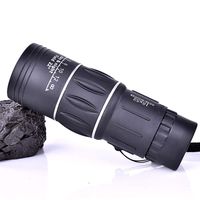 Gemini Mini HD Vision Waterproof monocular zoomable Telescope Optical 16X 52 Times The Central Portable Focusing for Sports Events/Concerts/Bird Watching/Auxiliary Fishing with Smartphone Holder & M