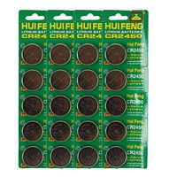 MicroMall 20 Pcs Lithium 3V Button Cell Battery CR-2450 CR 2450 CR2450