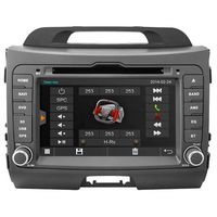 Witson for KIA Sportage 2010 2011 2012 2013 2014 2015 Car DVD GPS Sat Navigation Head Unit Auto Radio Capacitive Touch Screen in Dash Navigation Bluetooth Radio Steering Wheel Control