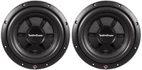 (2) Rockford Fosgate R2SD4-10 10" 800 watt Prime R2 Dual 4 Ohm Voice Coil Shallow Subwoofers