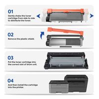 INK E-SALE Compatible Toner Cartridge Replacement for Brother TN660 TN630 (Black, 4-Pack),use for Brother MFC-L2700DW HL-L2340DW HL-L2300D HL-L2380DW DCP-L2540DW DCP-L2520DW MFC-L2740DW MFC-L2720DW