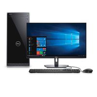 Dell Inspiron 3670 Desktop + SE2719H 27 inch FHD IPS Monitor Bundle, Intel Six-Core i5-8400 up to 4GHz, 20GB DDR4, 2TB PCIe SSD, 2TB HDD, DVD MaxxAudio 802.11bgn Bluetooth 4.0 HDMI USB 3.1 Win 10