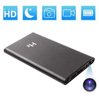 Hidden Power Bank Camera, SUSZAVSS HD 1080P No WiFi Needed Nanny Camera Mini Security Video Recorder, 5000mAh Real Mobile Charger with Night Vision Spy Camera for Monitoring Home/Baby/Pet