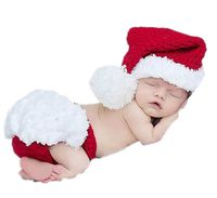 Newborn Baby Crochet Knitted Oufit Costume Set Photography Photo Props